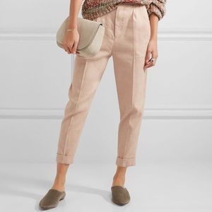 Zara Basic Blush Soft Classic Trouser Pants